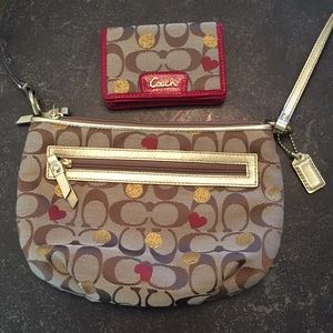 GUC Coach ♥️ crossbody and small wallet